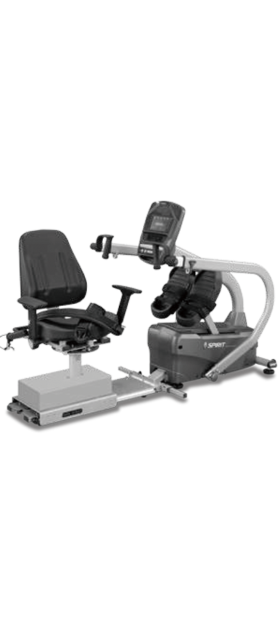 Rehabilitation Recumbent Seated Stepper